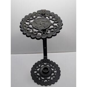 Vintage Cast Iron Paper Towel Holder Wall Mount Under Cabinet Rustic Decor